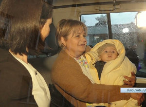 Կրիտիկական վիճակում գտնվող 4ամսյա փոքրիկը Արցախից տեղափոխվել է Հայաստան