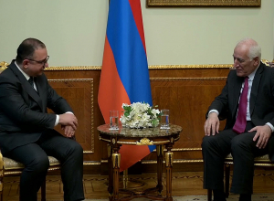 Президент Ваагн Хачатурян принял вице-премьера