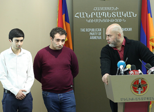 Աշոտյանը ներկայացրեց տղաներին, որոնք Փաշինյանի դստեր պատճառով հետապնդման են ենթարկվում