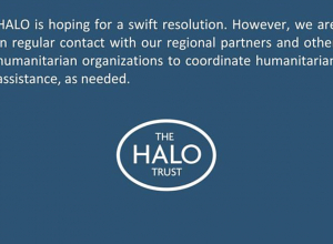 HALO Trust-ը հայտարարություն է տարածել Լաչինի միջանցքի շրջափակման կապակցությամբ