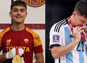 Պաոլո Դիբալան աշխարհի 2022թ աշխարհի ոսկե մեդալը նվիրել է «Ռոմային»