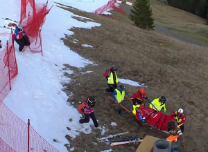 Ֆրանսիացի դահուկորդը հոսպիտալացվել է մրցումների ժամանակ