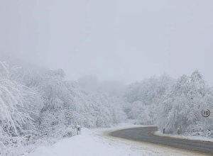 Արցախում ձյան շերտը մինչեւ 6 սմ է