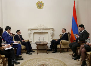ԱԽ քարտուղարն ընդունել է Արցախի ԱԳ նախարարին