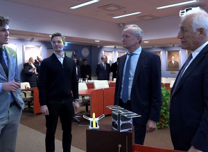 Президент Хачатурян посетил Таллиннский технологический университет и Центр цифровизации e-Estonia