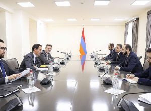 Встреча Министра иностранных дел РА Арарата Мирзояна со спецпредставителем Генерального секретаря НАТО