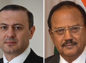 Секретарь СБ Армен Григорян провёл телефонный разговор с советником премьер-министра Индии