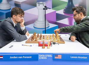 Լևոն Արոնյանը տանտիրոջ հետ կիսեց միավորը. Tata Steel Masters