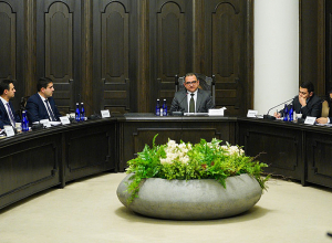 Под председательством вице-премьера Тиграна Хачатряна состоялось заседание Совета по развитию МСП