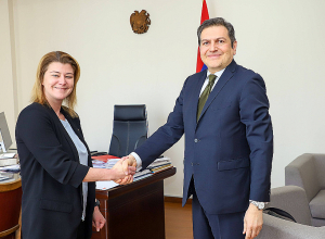 Դանիայի Թագավորության նորանշանակ դեսպանն իր հավատարմագրերի պատճենն է հանձնել ՀՀ ԱԳ նախարարի տեղակալին