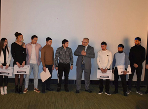 Պարգևատրվել են ուսանող մարզիկները