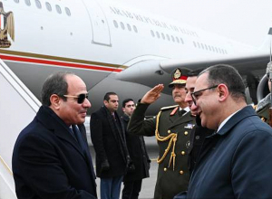 Եգիպտոսի նախագահը ժամանեց Երևան