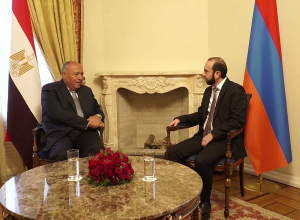 Հայաստանի և Եգիպտոսի ԱԳ նախարարների հանդիպումը