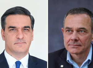 Արման Թաթոյանը հանդիպել է Կարմիր խաչի ղեկավար Թիերի Ռիբոյի հետ