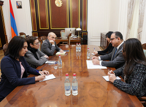 Вице-премьер обсудил блокаду Арцаха с послом Франции Анн Люйо