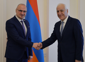 Նախագահ Վահագն Խաչատուրյանն ընդունել է Խորվաթիայի արտաքին և եվրոպական գործերի նախարարին