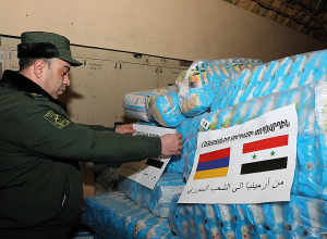 В Сирию отправлена вторая партия гуманитарной помощи