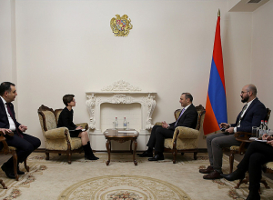 ԱԽ քարտուղարն ընդունել է Լատվիայի նորանշանակ դեսպանին