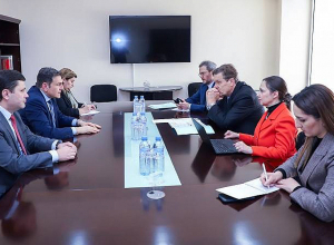 ԱԳ նախարարի տեղակալ Պարույր Հովհաննիսյանը հանդիպել է ԵԽԽՎ համազեկուցողների հետ