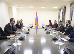 Арарат Мирзоян и Стефано Томато обсудили вопросы, связанные с новой гражданской мониторинговой миссией ЕС