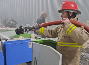 Հրդեհ է բռնկվել Մարալիկ քաղաքի բամբակի գործարանում