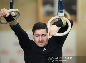 Մարմնամարզիկ Արթուր Ավետիսյանը դարձավ աշխարհի գավաթի խաղարկության բրոնզե մեդալակիր