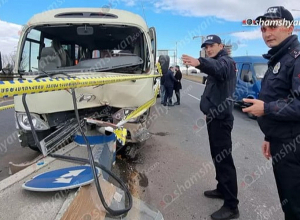 Մոնթե Մելքոնյան պողոտայում ավտոբուսի վթարման դեպքի առթիվ նախաձեռնվել է քրեական վարույթ