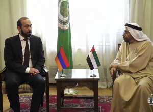 Глава МИД РА представил госминистру ОАЭ гуманитарную ситуацию в Нагорном Карабахе