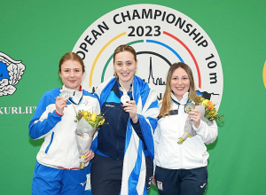 Էլմիրա Կարապետյանը՝ Եվրոպայի հրաձգության բրոնզե մեդալակիր