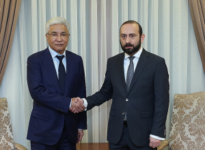 Встреча главы МИД РА с Генеральным секретарём ОДКБ
