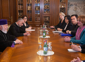 Ամենայն Հայոց Կաթողիկոսն ընդունել է Գերմանիա-Հարավային Կովկաս բարեկամական խմբի պատվիրակությանը