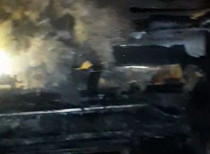 Գյումրի քաղաքում այրվել է բնակելի տնակ