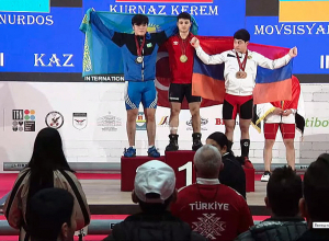 Վալերիկ Մովսիսյանը 3-րդն է ծանրամարտի աշխարհի երիտասարդական առաջնությունում