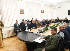 Под руководством президента Арцаха состоялось внеочередное расширенное заседание Совета безопасности
