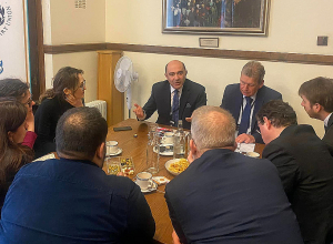 Էդմոն Մարուքյանը Մեծ Բրիտանիայում ներկայացրել է  խաղաղության պայմանագրի բանակցային գործընթացը