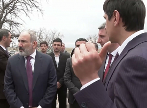 Նիկոլ Փաշինյանն այցելել է Արագածոտնի մարզի Ներքին Սասնաշեն Մեծաձոր հիմնանորոգված ճանապարհահատված