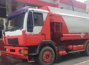 «Տիտան» բանզալցակայանում բենզինը թափվել է ասֆալտին․ առկա է հրդեհի բռնկման վտանգ