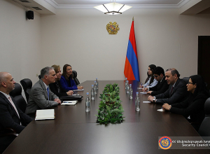 Секретарь Совбеза принял американского сопредседателя Минской группы ОБСЕ