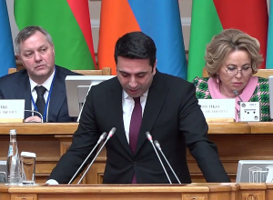 Ալեն Սիմոնյանի գլխավորած պատվիրակությունը Սանկտ Պետերբուրգում մասնակցել է ԱՊՀ ՄԽՎ աշխատանքներին