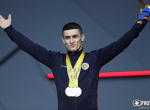 Гор Саакян – абсолютный чемпион Европы по тяжёлой атлетике