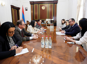 Տիգրան Խաչատրյանն ընդունել է Աշխատանքի միջազգային կազմակերպության ներկայացուցիչներին