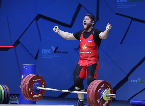 Անդրանիկ Կարապետյանը՝ ծանրամարտի Եվրոպայի փոխչեմպիոն