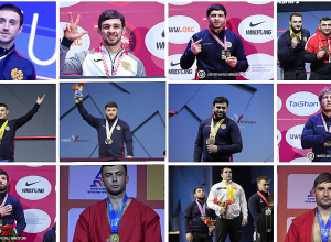 «Золотые» парни армянского спорта: 19 золотых медалей за 8 дней