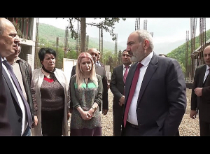 Վարչապետն այցելել է Իջեւանի ԲԿ եւ ծանոթացել Գանձաքարի դպրոցի կառուցման աշխատանքների ընթացքին