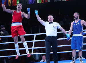 Боксёр Давид Симонян стал золотым призёром чемпионата Европы