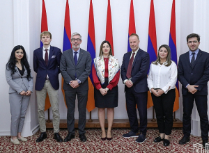 Руководитель группы дружбы НС Армения-Швеция Рипсиме Григорян встретилась с представителями МИД Швеции