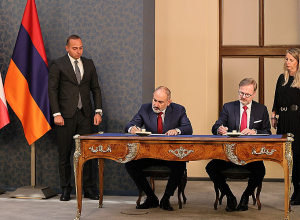 Հայաստանի և Չեխիայի վարչապետները համատեղ հայտարարություն են ստորագրել