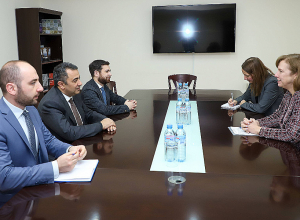 Заместители министра ИД РА приняли посла США