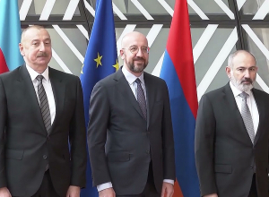 ՀՀ վարչապետի, Եվրոպական խորհրդի նախագահի եւ Ադրբեջանի նախագահի եռակողմ հանդիպումը` Բրյուսելում