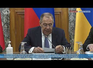 Трёхсторонняя встреча в Москве с участием министров иностранных дел Армении, России и Азербайджана